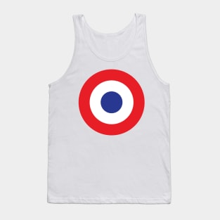 Iconic French Mod culture target roundel 1960's Scooter emblem Tank Top